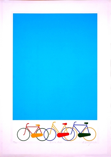Hvid mur og cykler, 1982